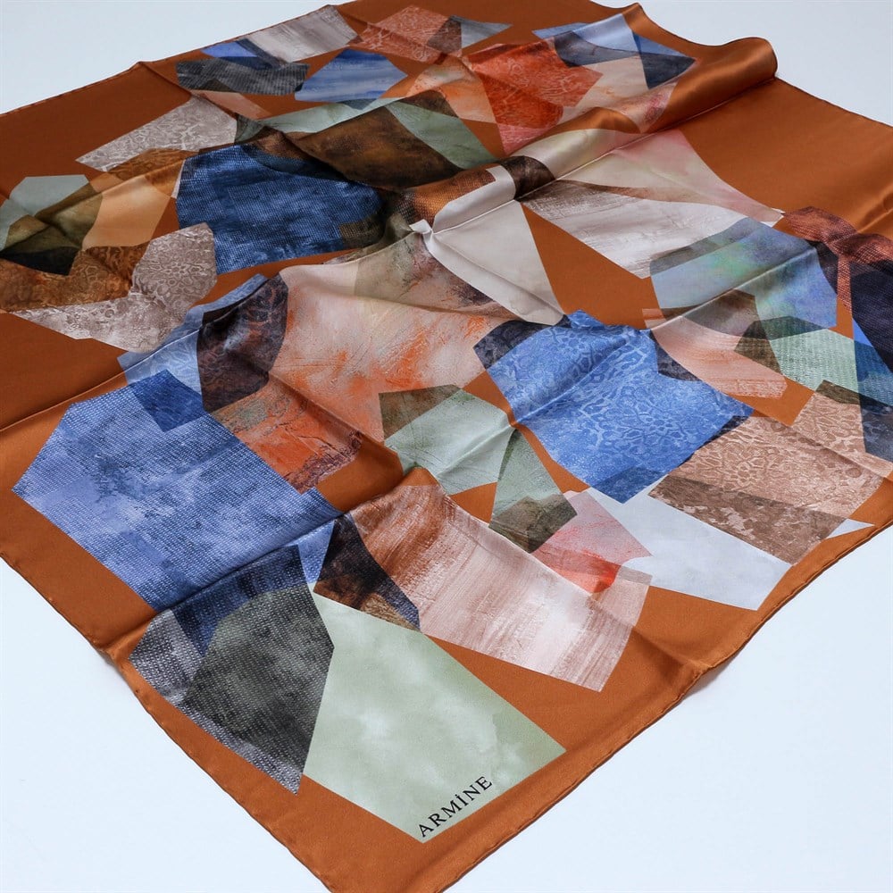 Armine İpek Eşarp 2020 İlkbahar-Yaz - 8315D 86 - Tivil