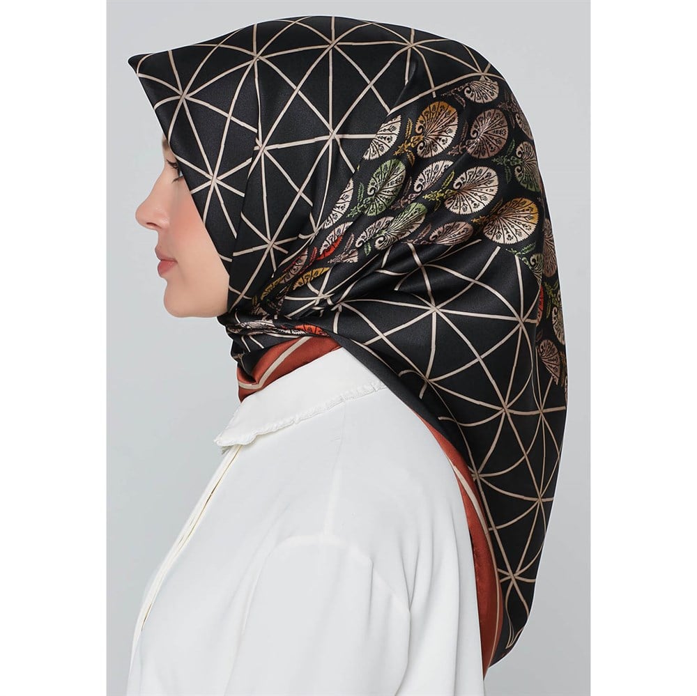 Armine Silk Scarf 2020 Spring-Summer - 8313D 34 - Twill