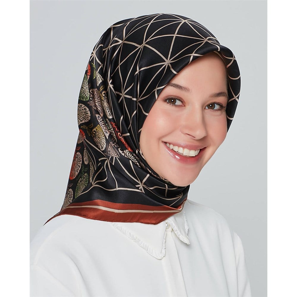 Armine Silk Scarf 2020 Spring-Summer - 8313D 34 - Twill