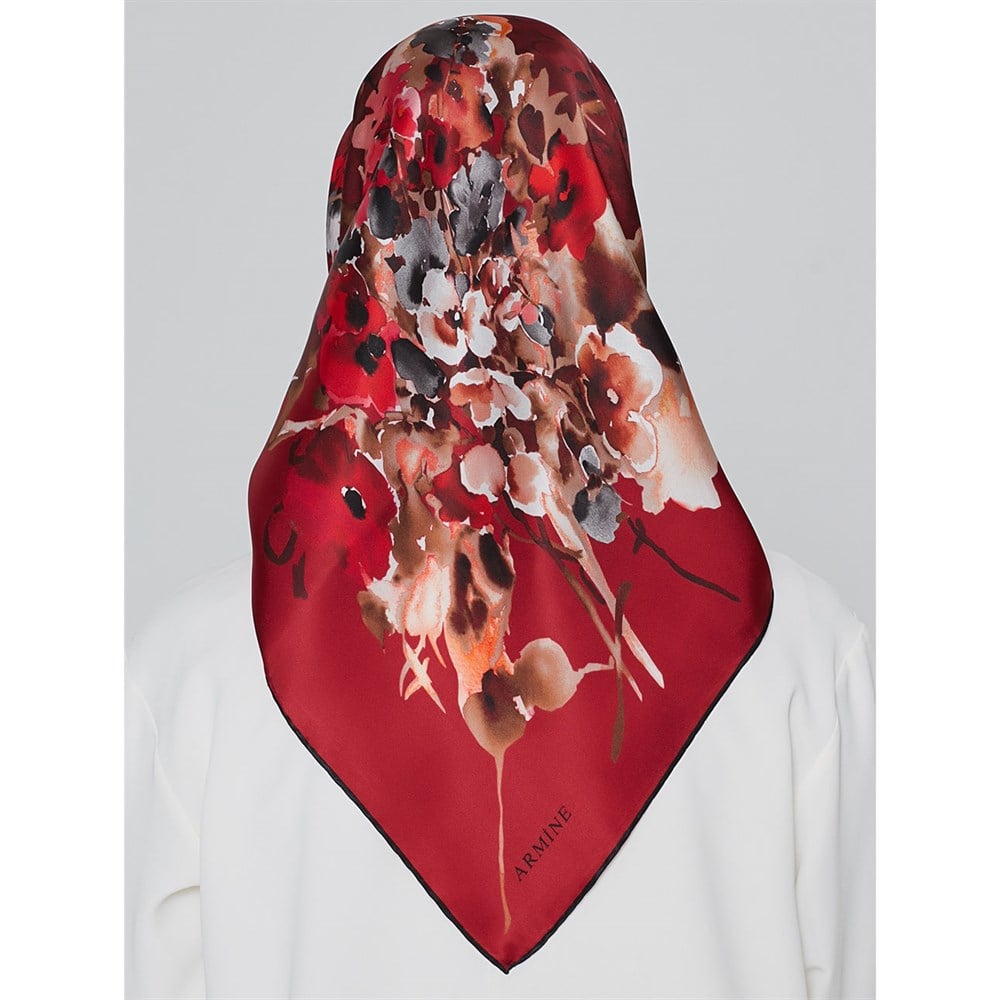 Armine Silk Scarf 2020 Spring-Summer - 8321D 85 - Satin