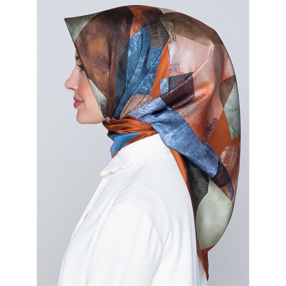 Armine Silk Scarf 2020 Spring-Summer - 8315D 86 - Twill