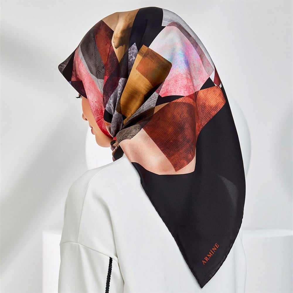 Armine Silk Scarf 2020 Spring-Summer - 8315D 82 - Satin