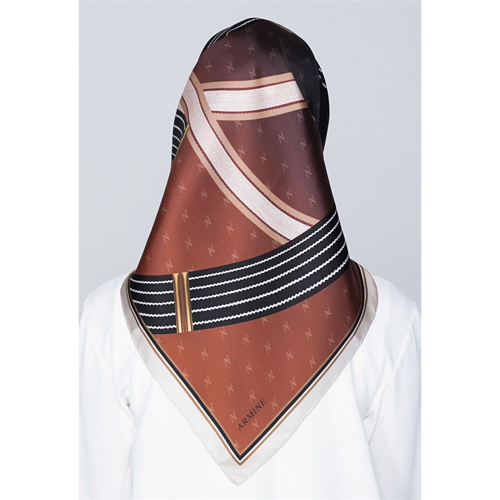 Armine Silk Scarf 2020 Spring-Summer - 8310D 37 - Satin