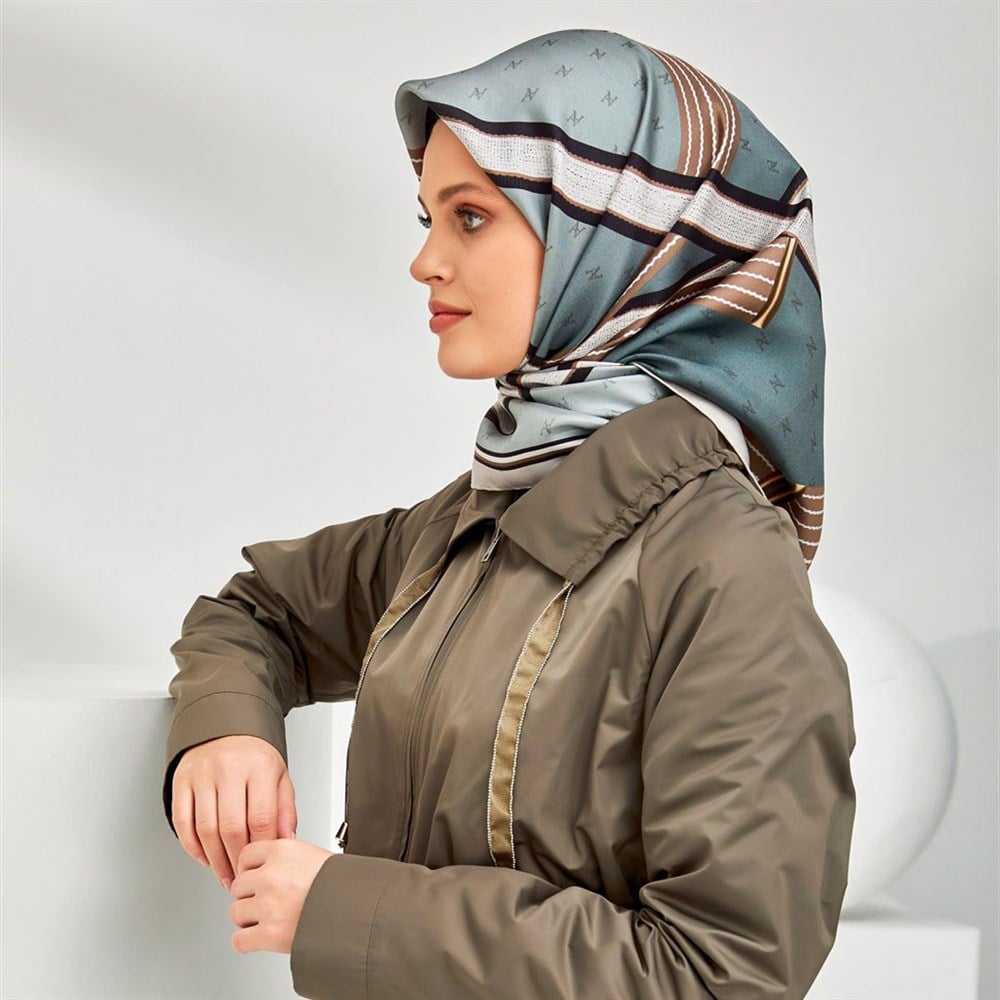 Armine Silk Scarf 2020 Spring-Summer - 8310D 81 - Satin