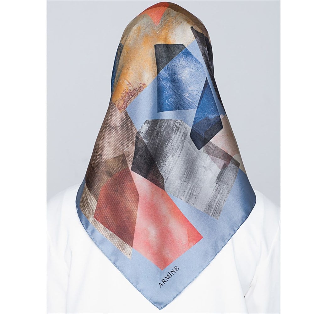 Armine Silk Scarf 2020 Spring-Summer - 8315D 03 - Twill
