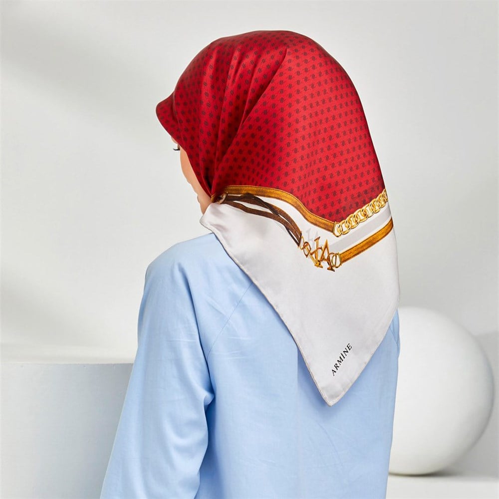Armine Silk Scarf 2020 Spring-Summer - 8314D 02 - Twill