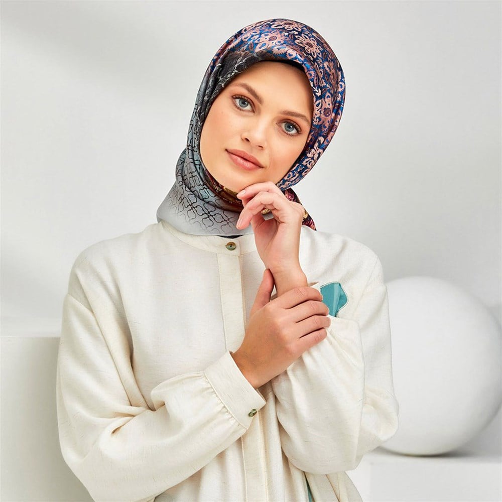 Armine Silk Scarf 2020 Spring-Summer - 8305D 36 - Twill