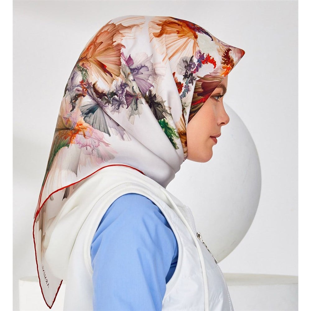 Armine Silk Scarf 2020 Spring-Summer - 8337D 02 - Twill