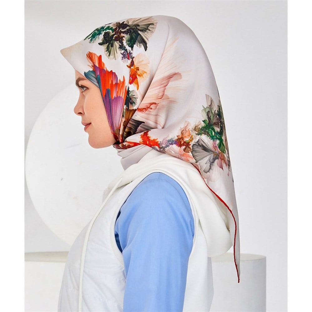 Armine Silk Scarf 2020 Spring-Summer - 8337D 02 - Twill
