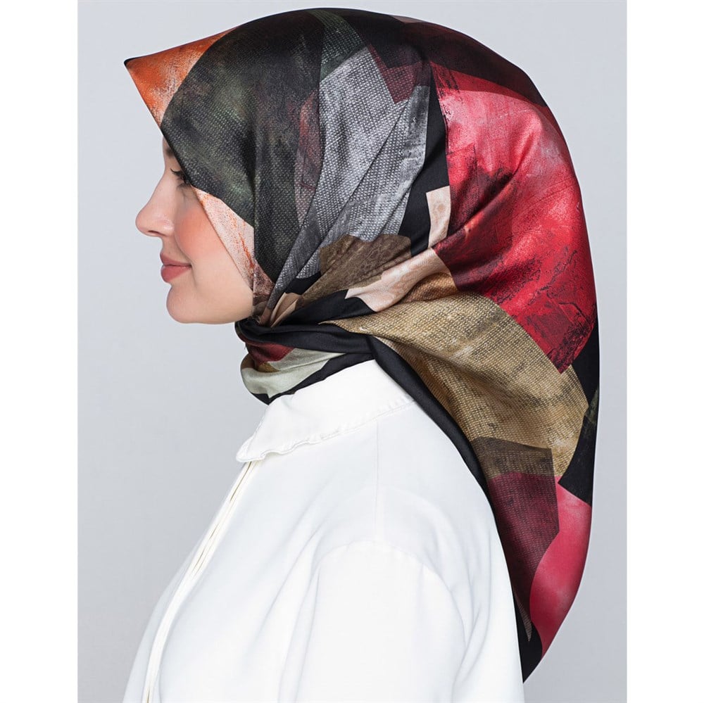 Armine Silk Scarf 2020 Spring-Summer - 8315D 34 - Satin