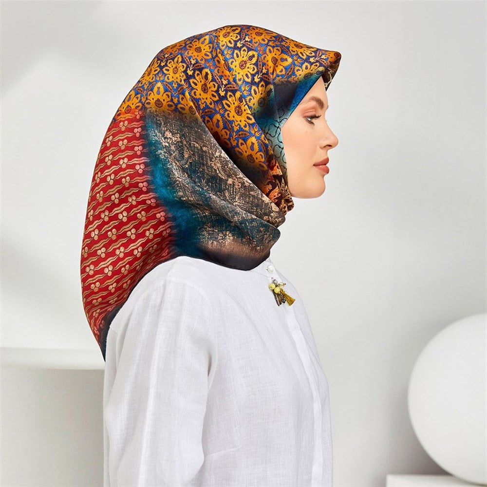 Armine Silk Scarf 2020 Spring-Summer - 8305D 35 - Twill