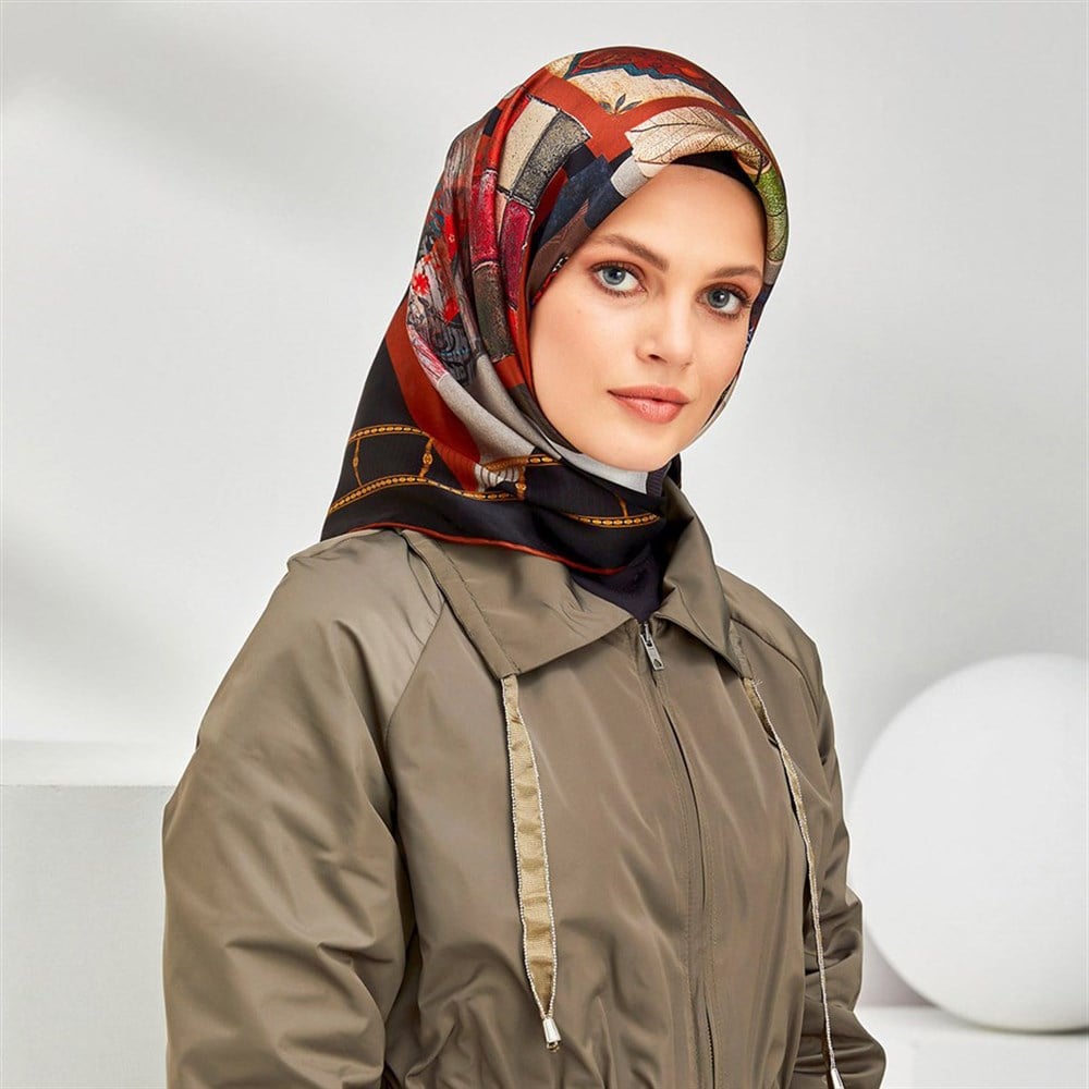 Armine Silk Scarf 2020 Spring-Summer - 8312D 84 - Twill