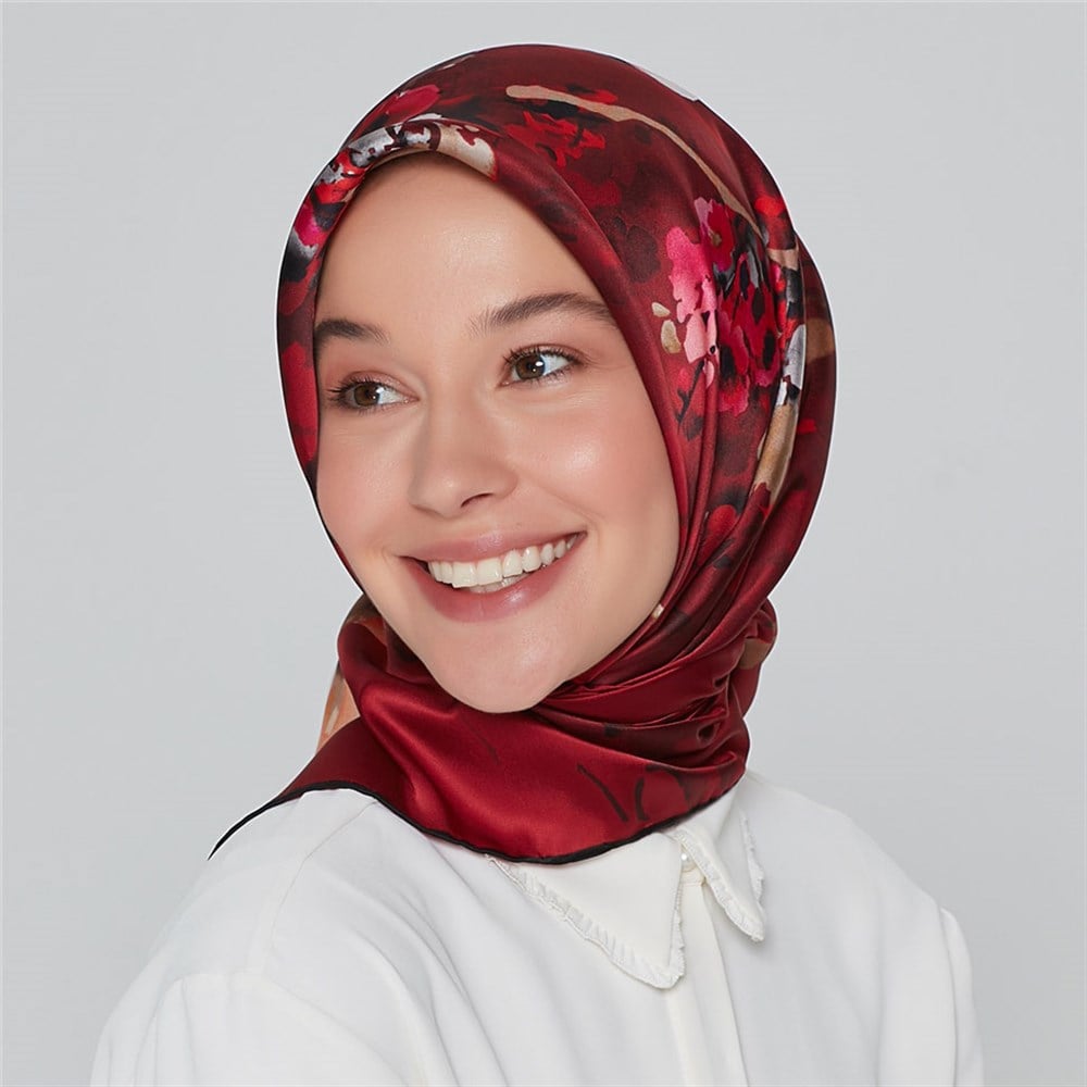 Armine Silk Scarf 2020 Spring-Summer - 8321D 85 - Satin