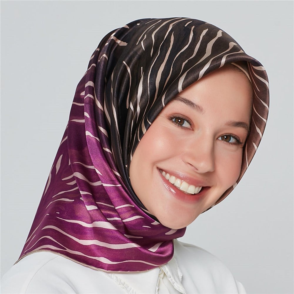 Armine Silk Scarf 2020 Spring-Summer - 8332D 38 - Twill