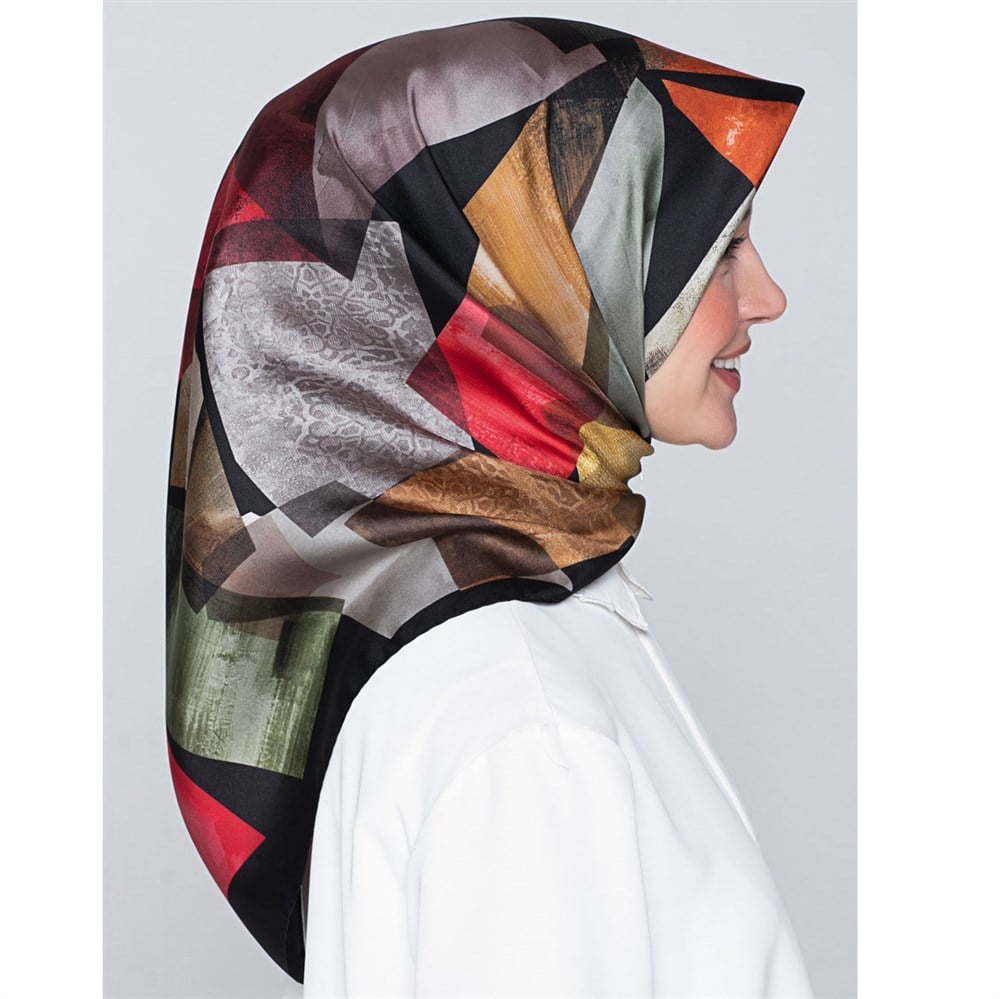 Armine Silk Scarf 2020 Spring-Summer - 8315D 34 - Satin