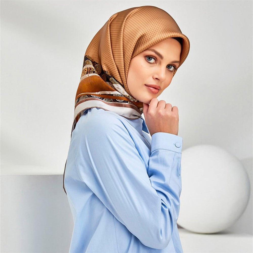 Armine İpek Eşarp 2020 İlkbahar-Yaz - 8309D 04 - Sura