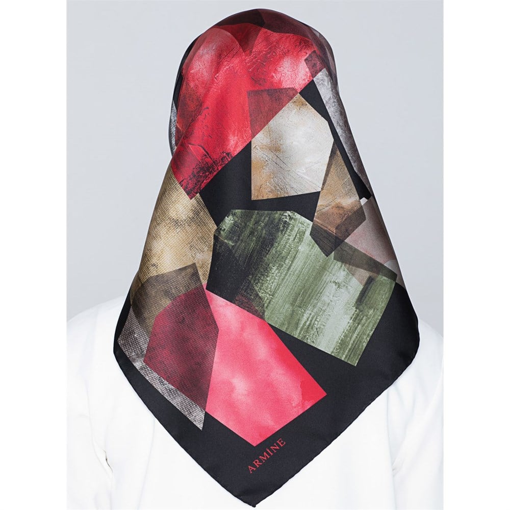 Armine Silk Scarf 2020 Spring-Summer - 8315D 34 - Satin
