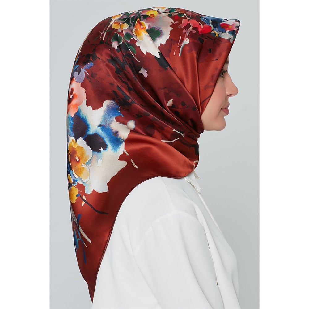 Armine Silk Scarf 2020 Spring-Summer - 8321D 01 - Satin