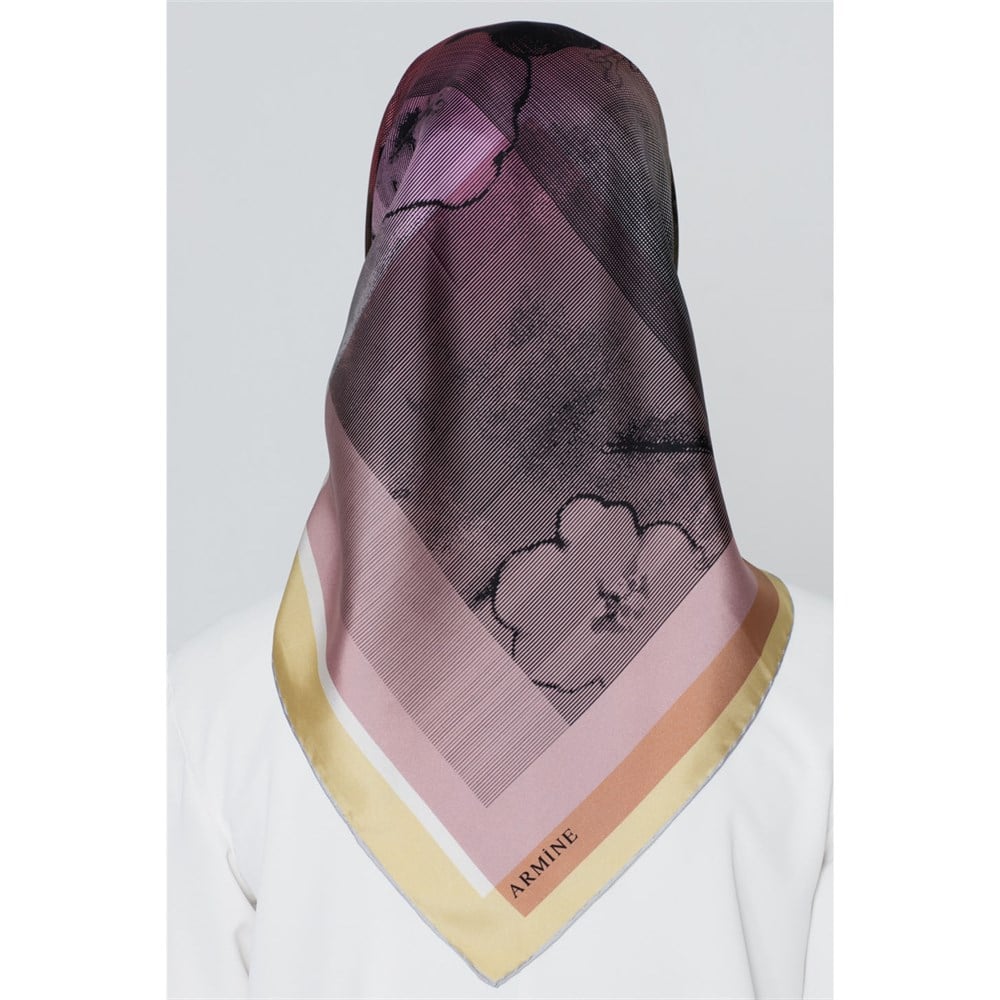 Armine Silk Scarf 2020 Spring-Summer - 8349D 82 - Twill