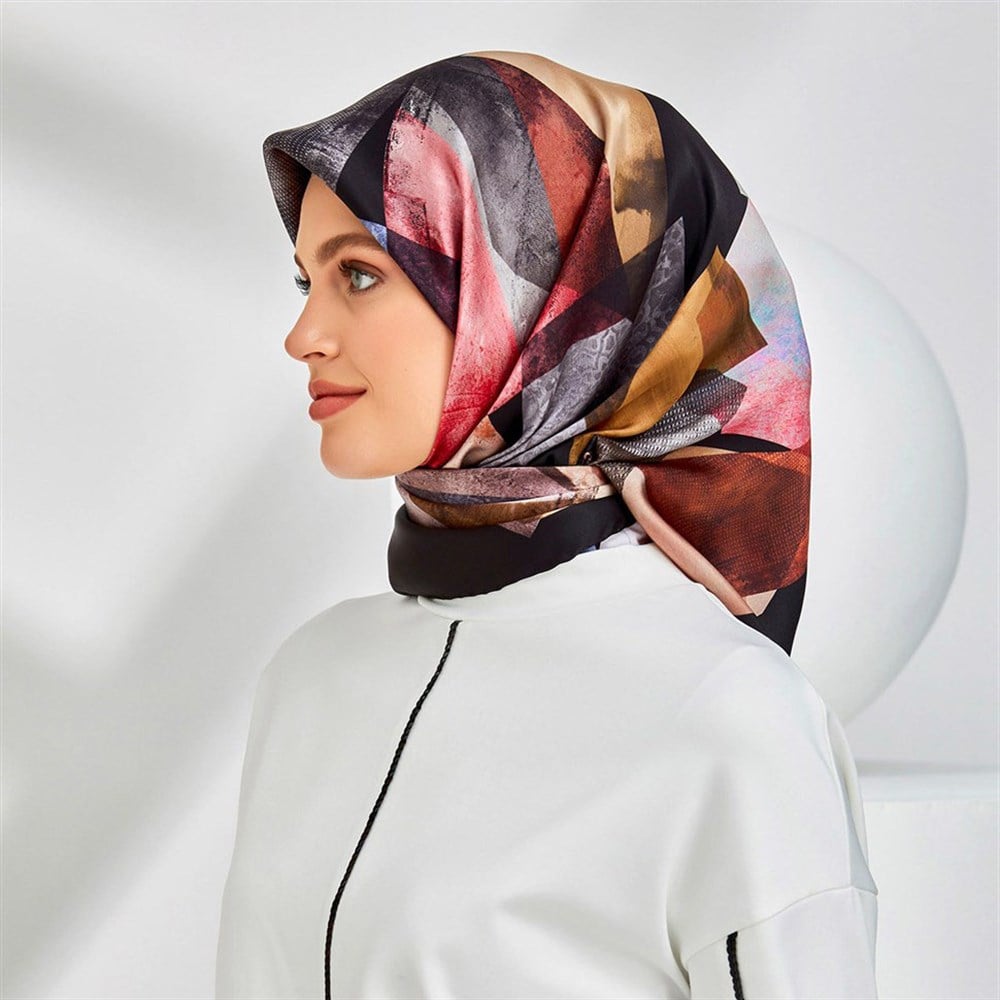 Armine Silk Scarf 2020 Spring-Summer - 8315D 82 - Satin