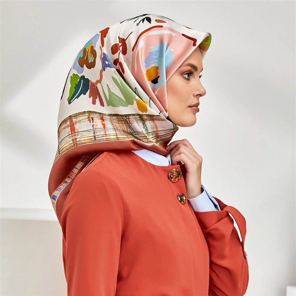 Armine Silk Scarf 2020 Spring-Summer - 8300D 36 - Satin