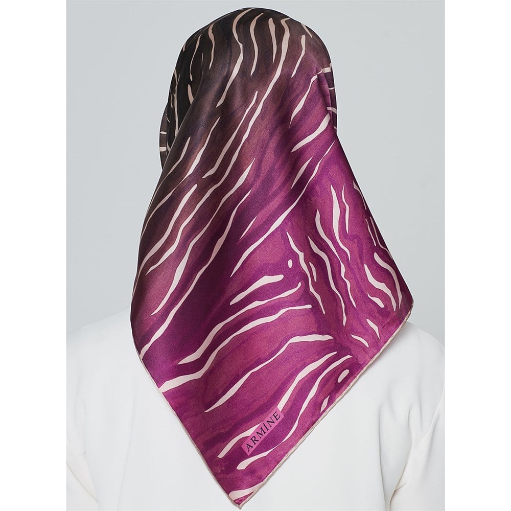 Armine Silk Scarf 2020 Spring-Summer - 8332D 38 - Twill
