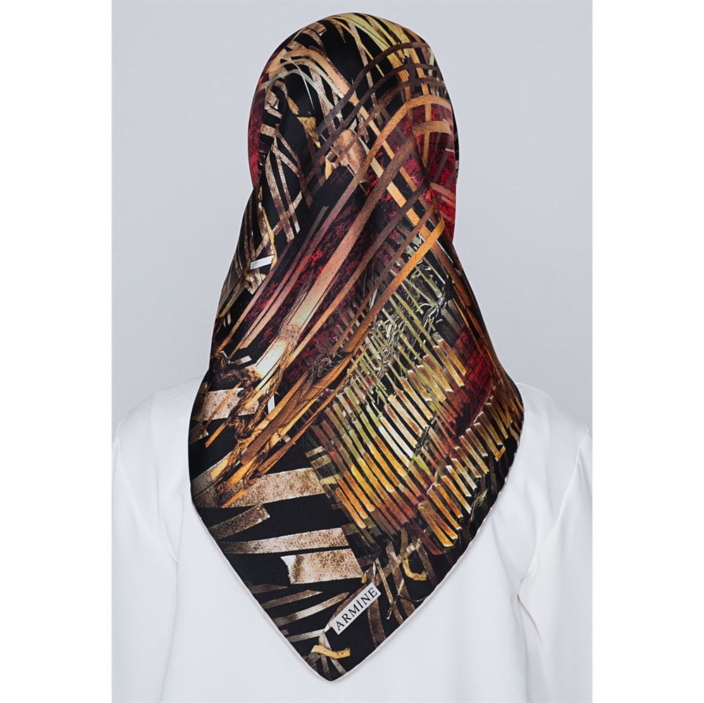 Armine Silk Scarf 2020 Spring-Summer - 8331D 39 - Satin