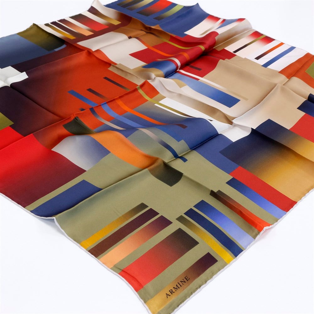 Armine İpek Eşarp 2020 Yeni Yaz - 8405D - 82 - Sura