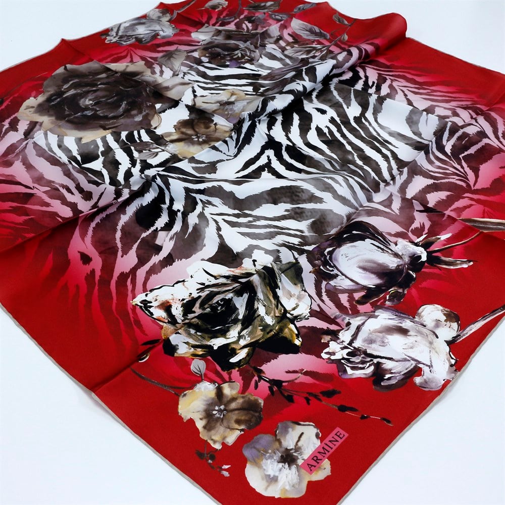 Armine İpek Eşarp 2020/2021 Sonbahar Kış - 8431D 40 - Sura