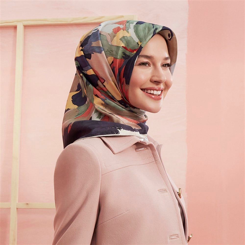 Armine İpek Eşarp 2020/2021 Sonbahar Kış - 8409D 85 - Sura
