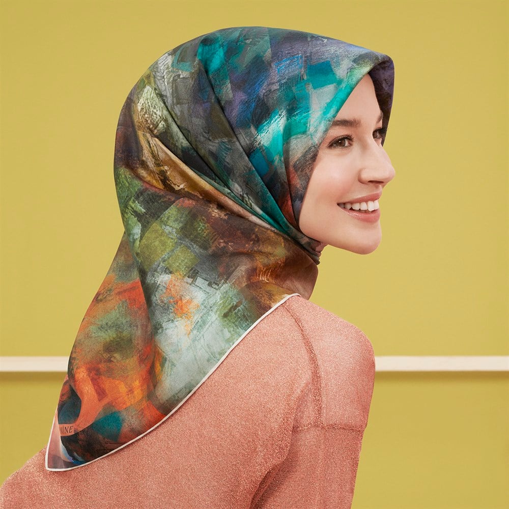 Armine İpek Eşarp 2020/2021 Sonbahar Kış - 8413D 86 - Sura