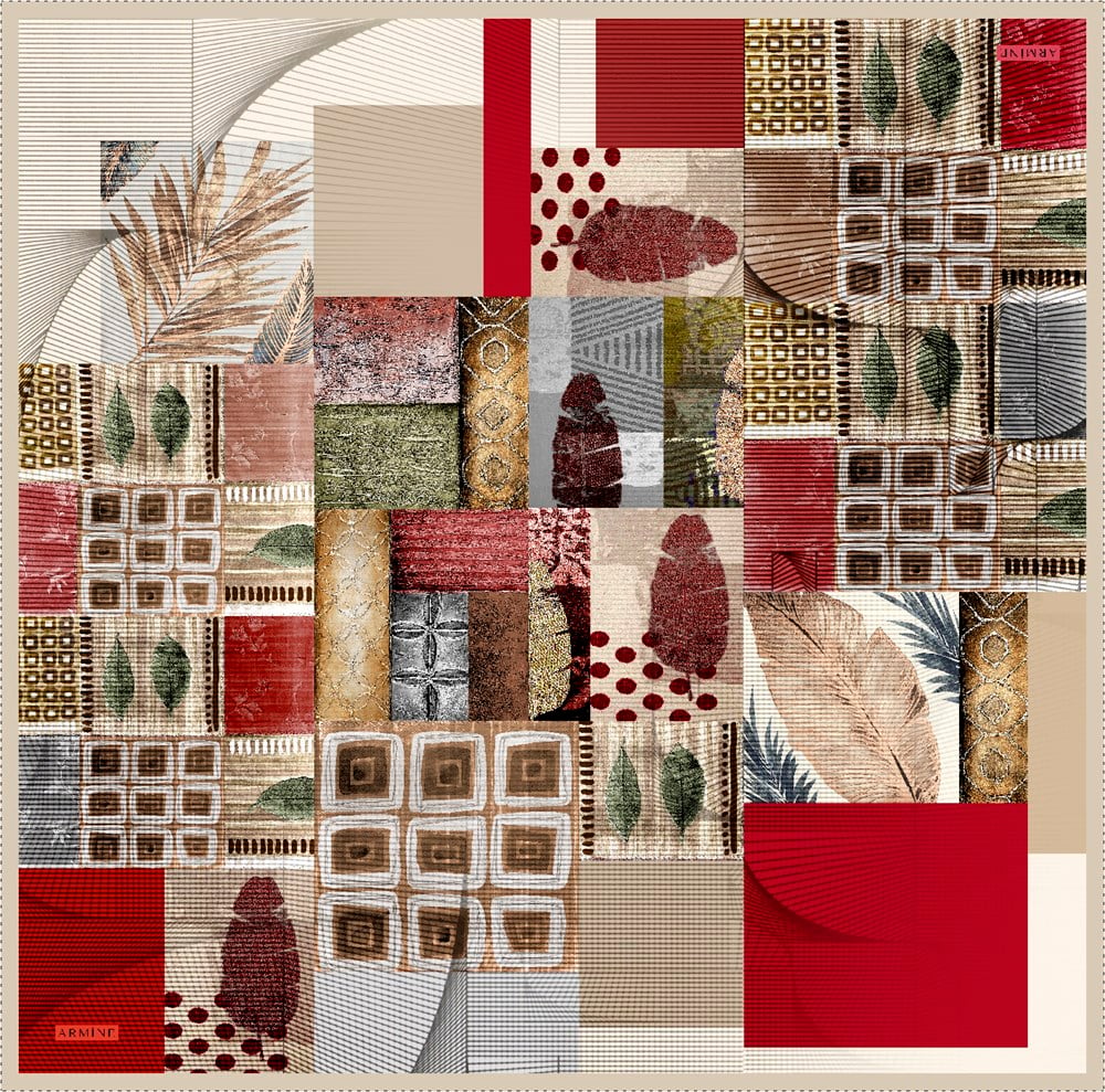 Armine İpek Eşarp 2020/2021 Sonbahar Kış - 8426D 39 - Sura