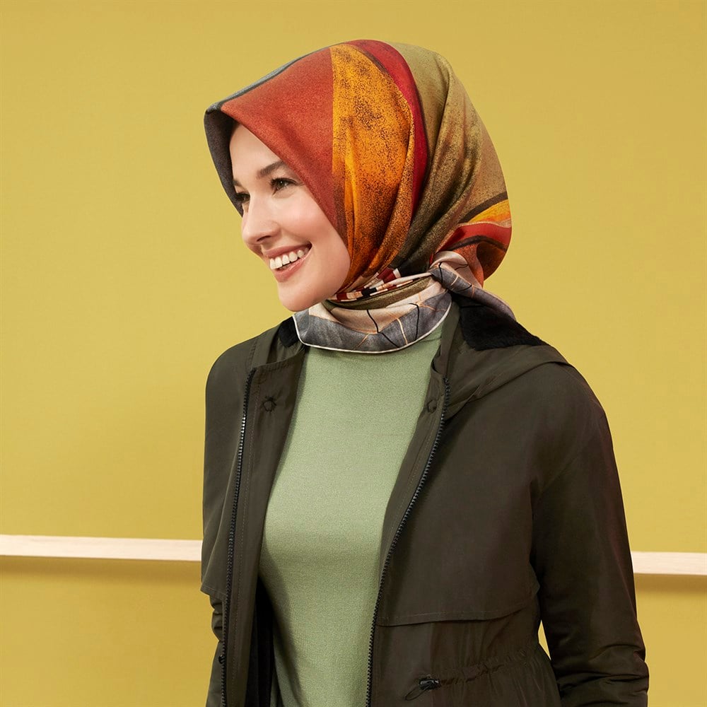 Armine İpek Eşarp 2020/2021 Sonbahar Kış - 8412D 31 - Tivil