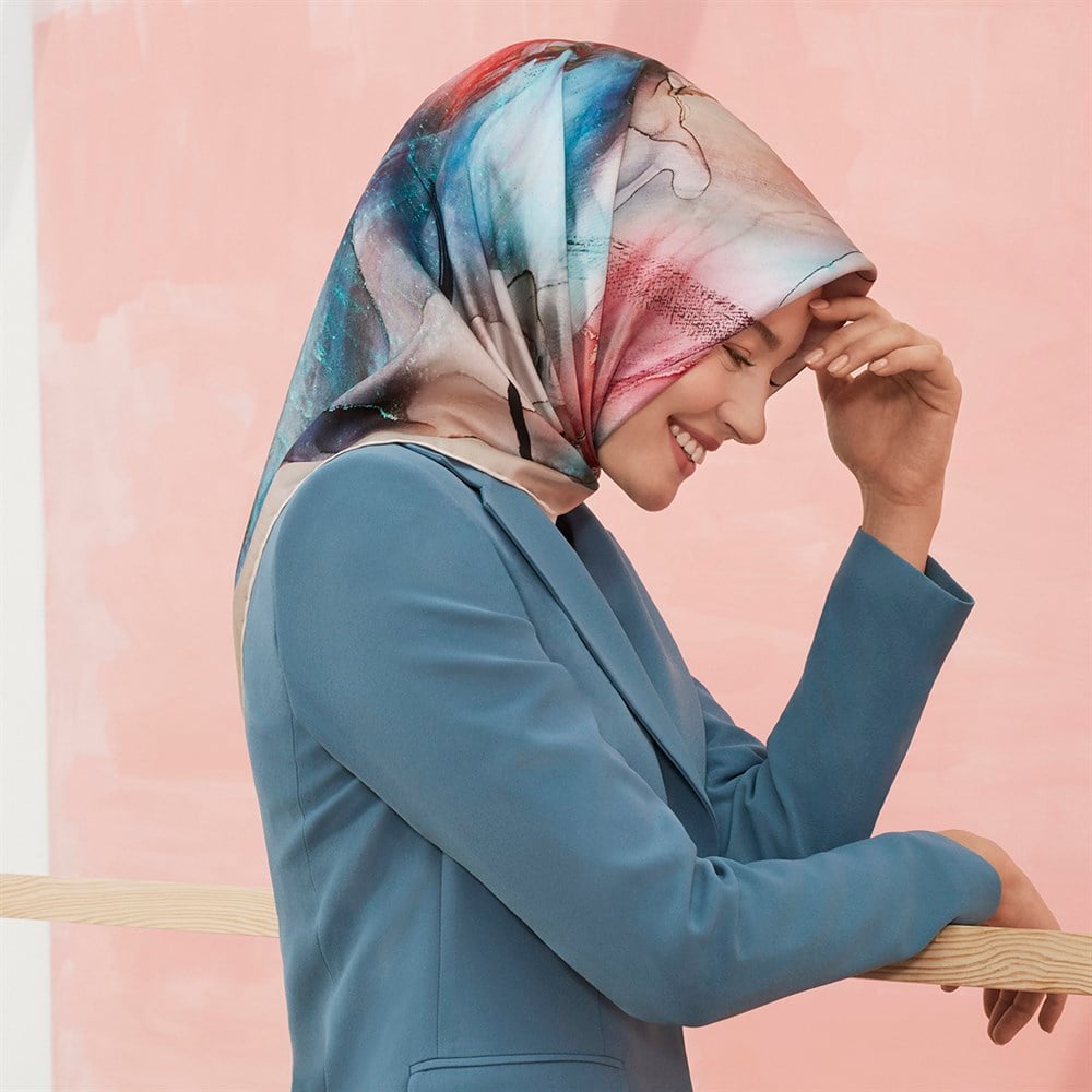 Armine İpek Eşarp 2020/2021 Sonbahar Kış - 8400D 34 - Sura
