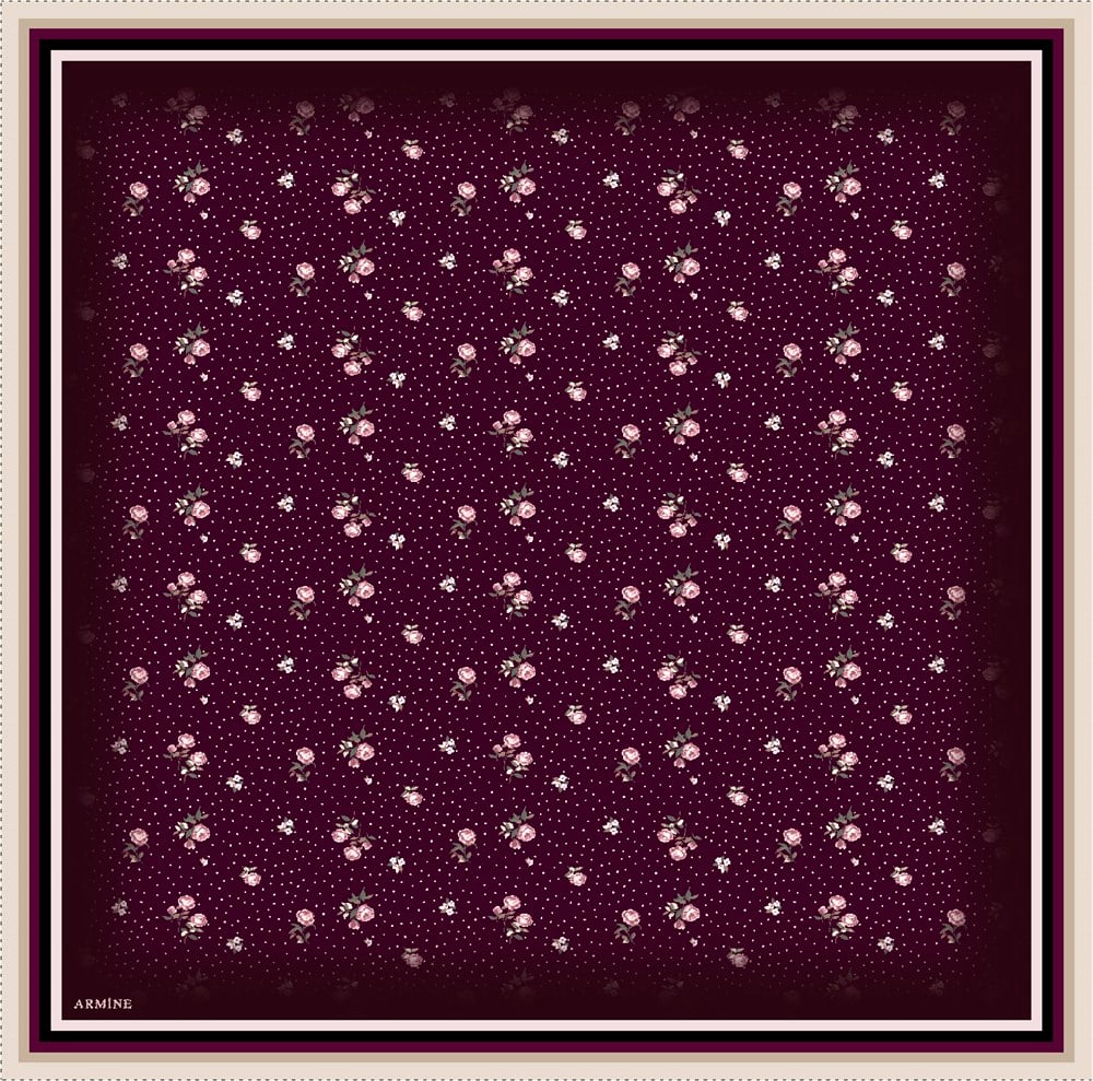 Armine İpek Eşarp 2021 İlkbahar-Yaz - 8502D 33 - Sura