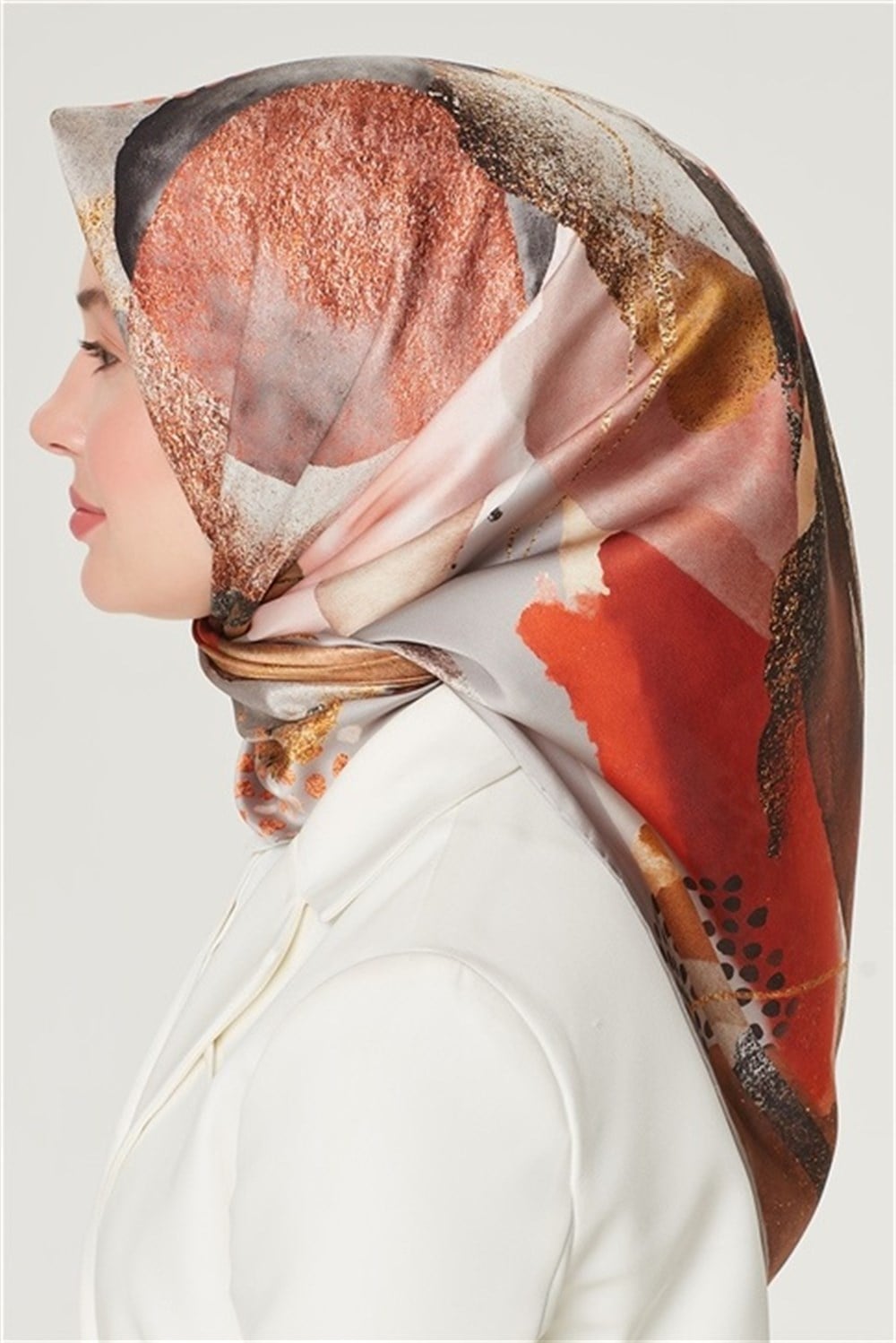 Armine İpek Eşarp 2021 İlkbahar-Yaz - 8501D 32 - Sura