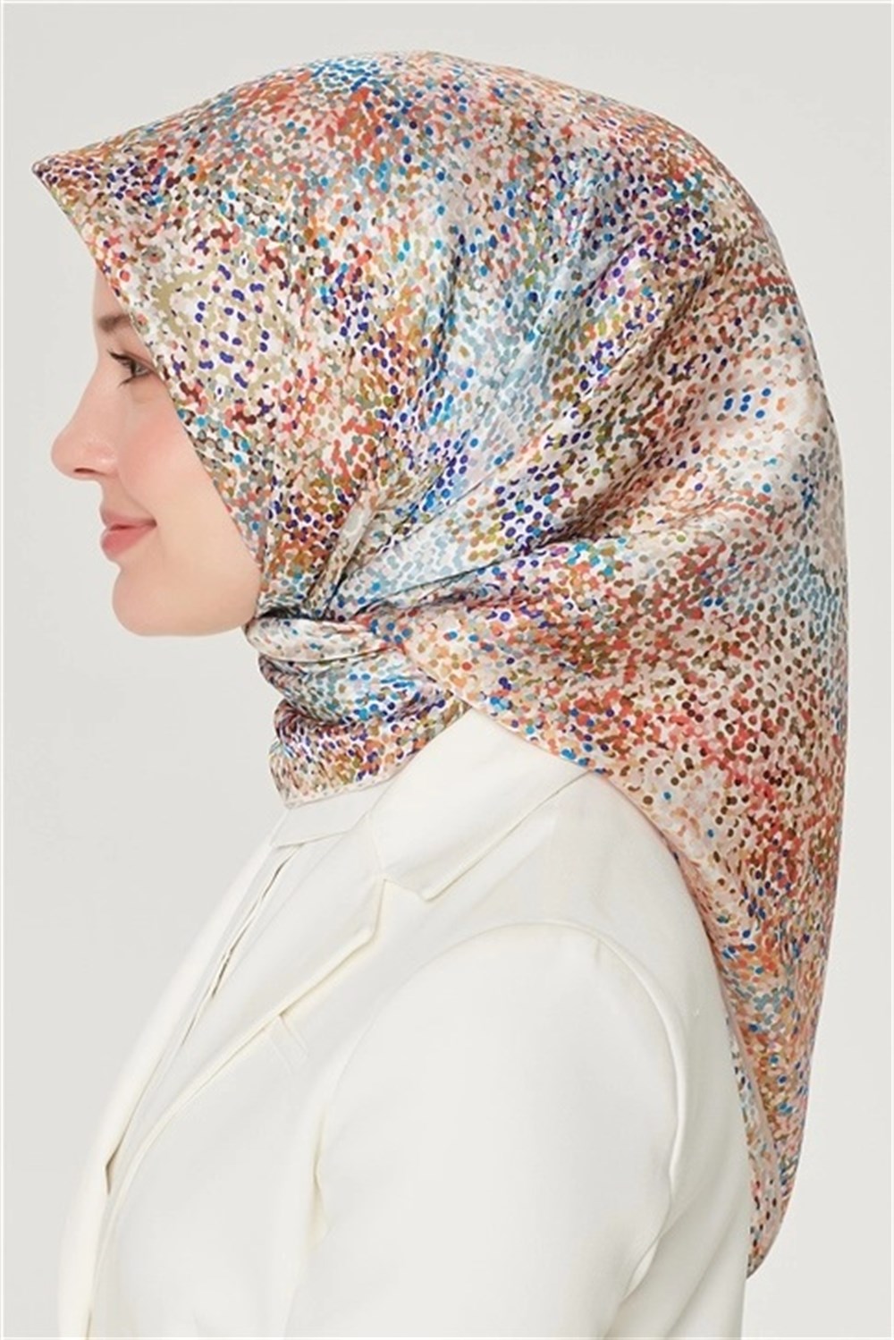 Armine İpek Eşarp 2021 İlkbahar-Yaz - 8525D 31 - Tivil