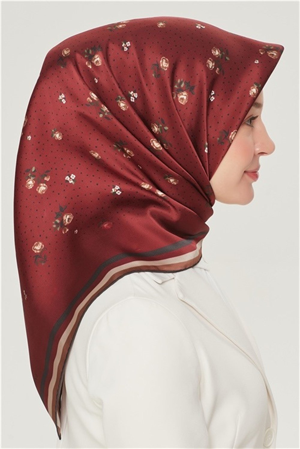 Armine İpek Eşarp 2021 İlkbahar-Yaz - 8502D 83 - Tivil