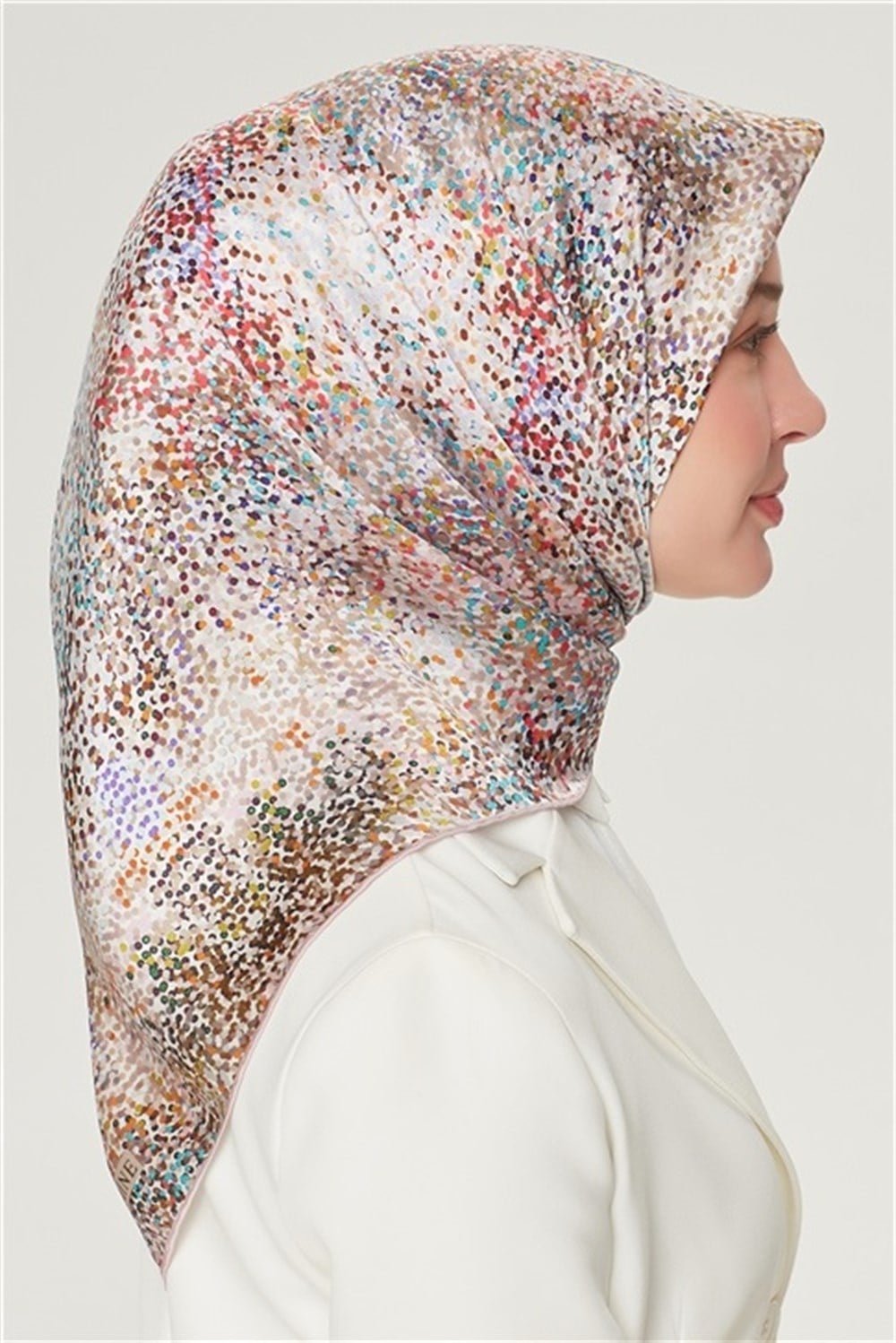 Armine İpek Eşarp 2021 İlkbahar-Yaz - 8525D 35 - Tivil