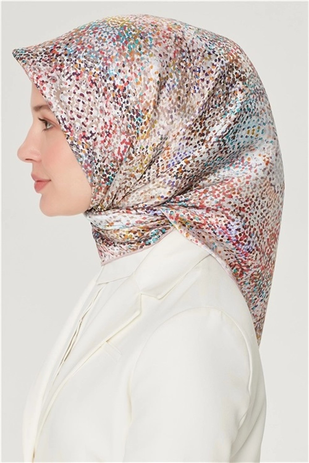 Armine İpek Eşarp 2021 İlkbahar-Yaz - 8525D 35 - Tivil