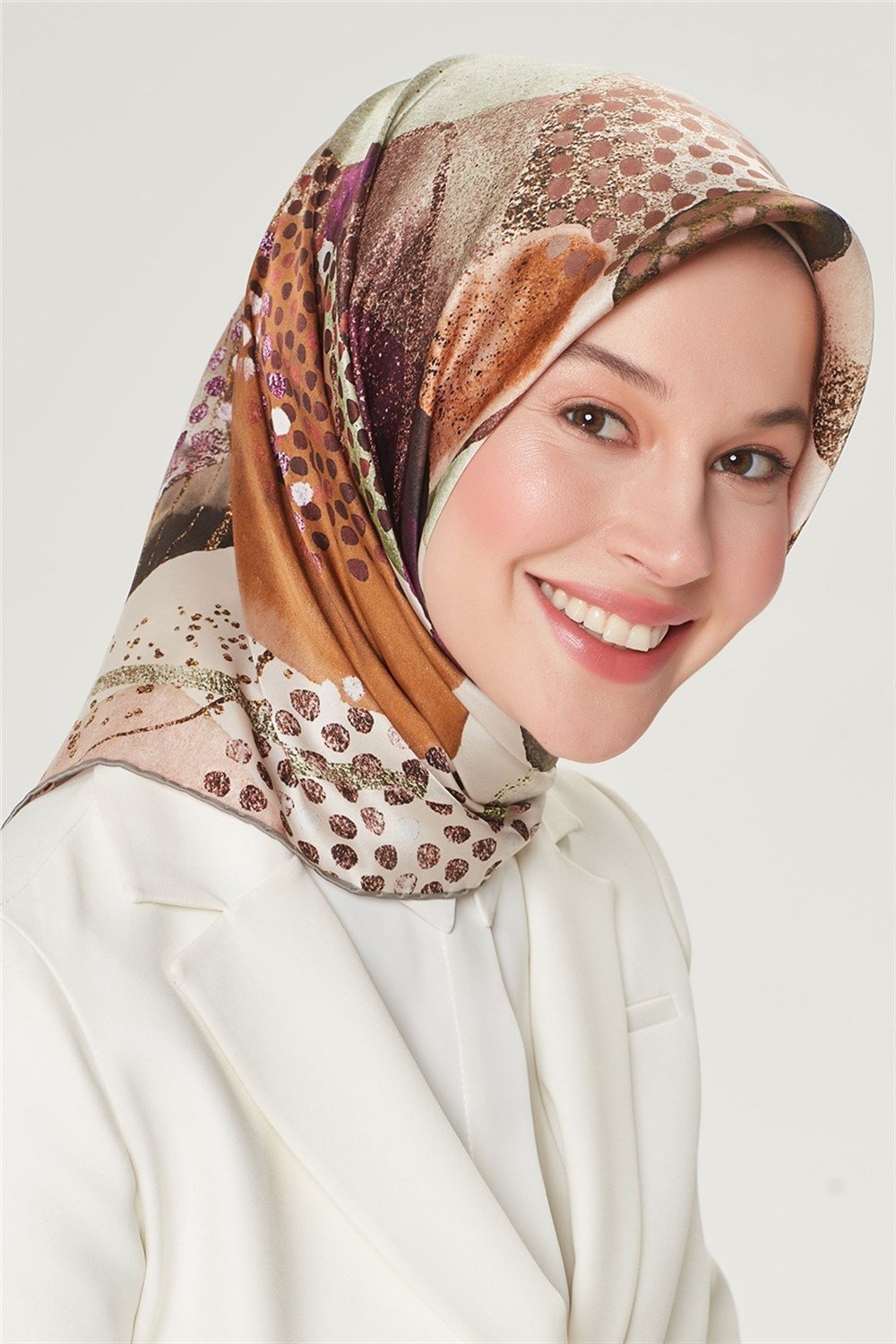 Armine İpek Eşarp 2021 İlkbahar-Yaz - 8501D 85 - Sura