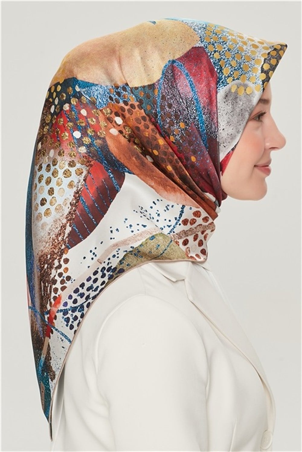 Armine İpek Eşarp 2021 İlkbahar-Yaz - 8501D 33 - Sura