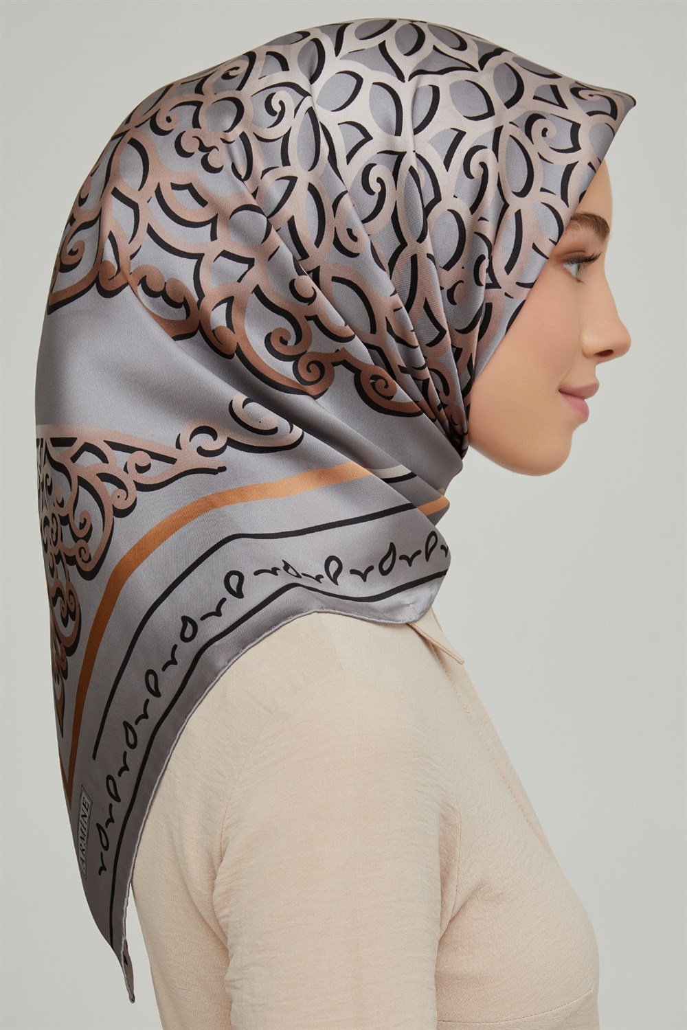 Armine İpek Eşarp 2021/2022 Sonbahar Kış - 8650D-31 - Sura