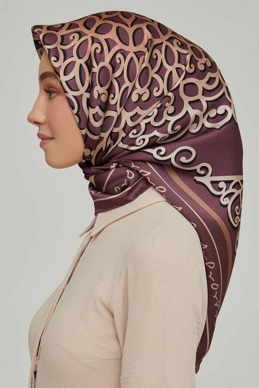 Armine İpek Eşarp 2021/2022 Sonbahar Kış - 8650D-03 - Sura