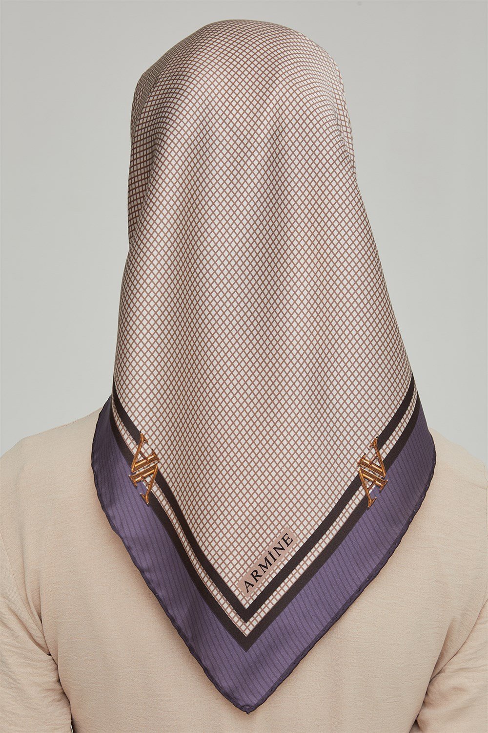 Armine İpek Eşarp 2021/2022 Sonbahar Kış - 8616D-02 - Sura