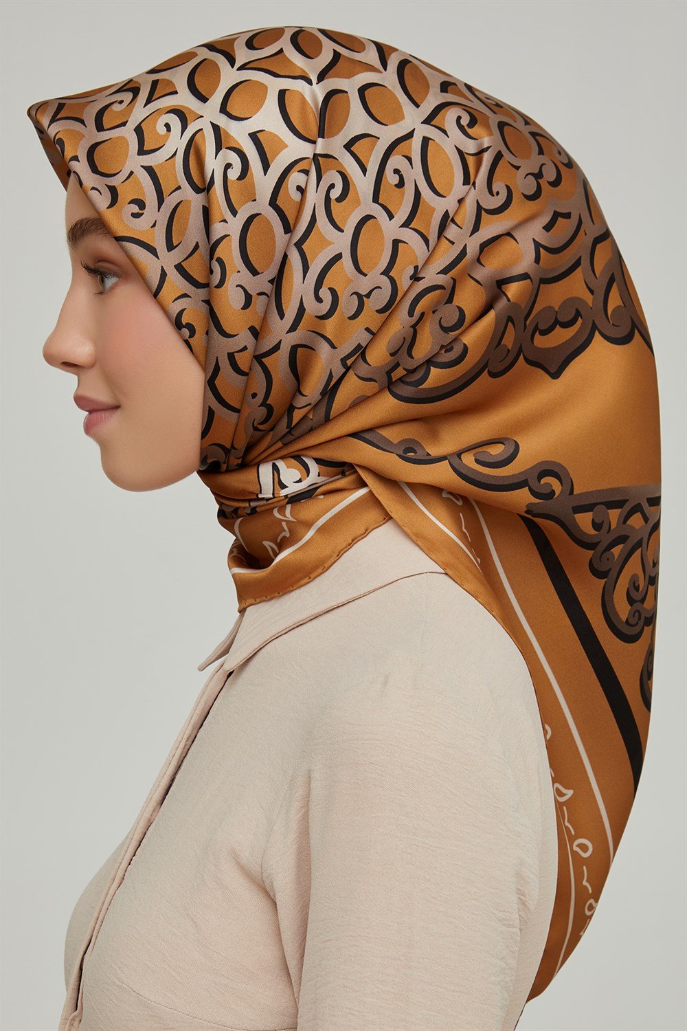 Armine İpek Eşarp 2021/2022 Sonbahar Kış - 8650D-41 - Sura