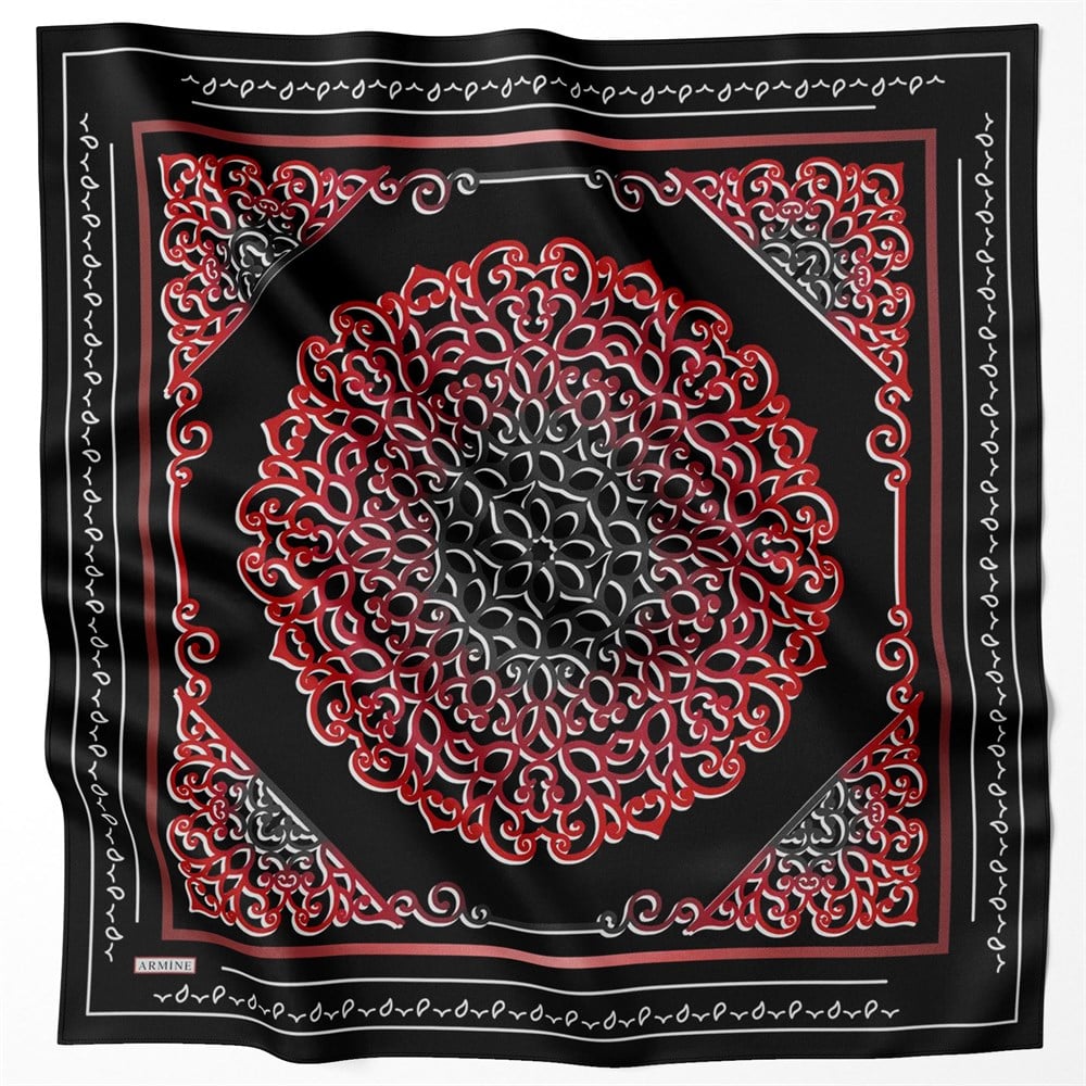 Armine İpek Eşarp 2021/2022 Sonbahar Kış - 8650D-33 - Sura