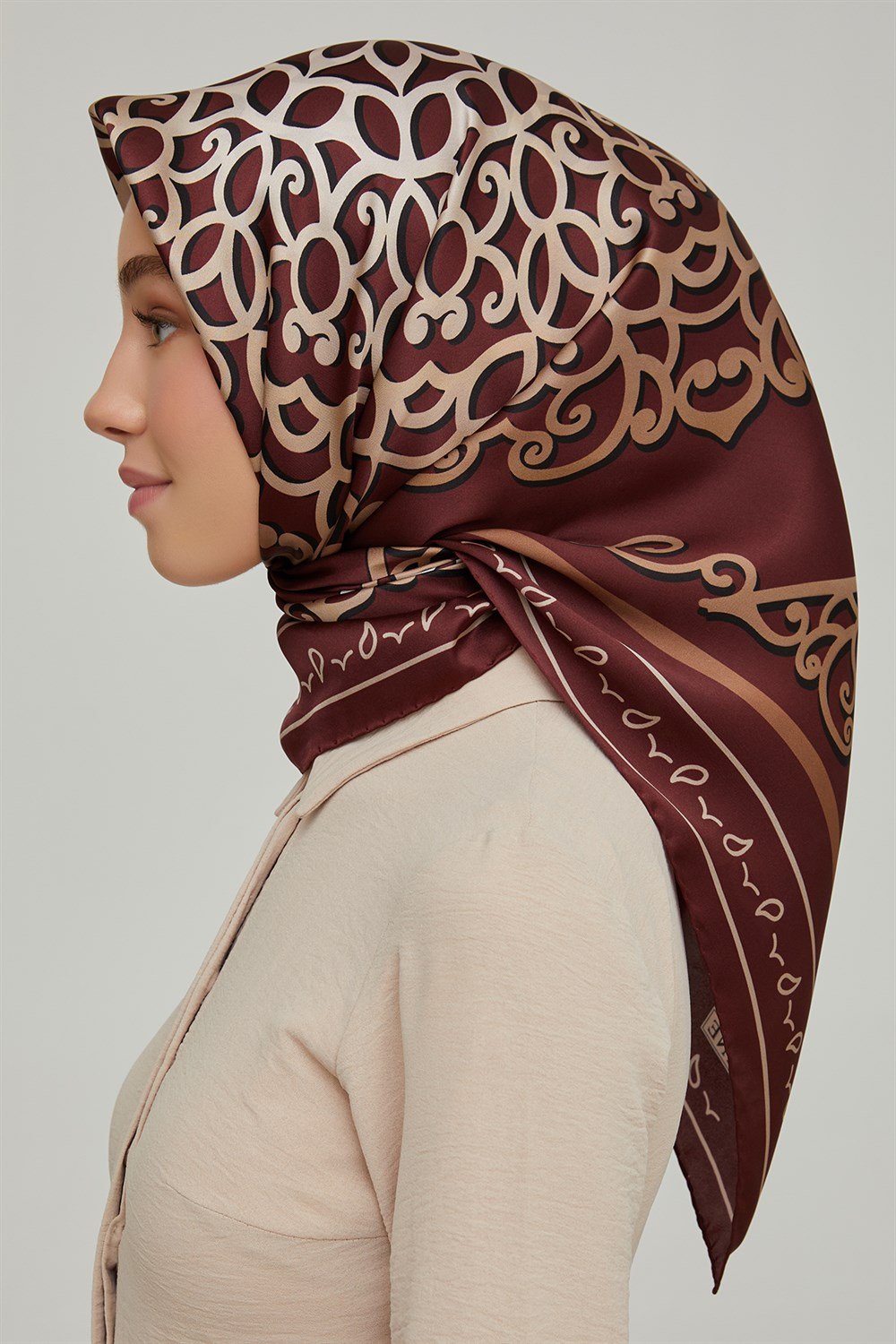 Armine İpek Eşarp 2021/2022 Sonbahar Kış - 8650D-35 - Sura