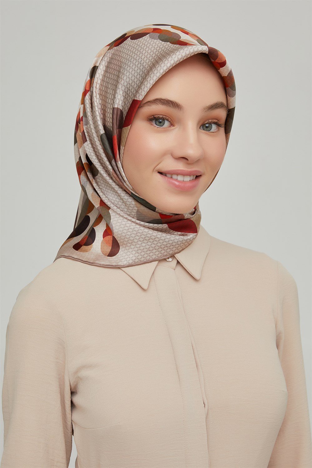 Armine İpek Eşarp 2021/2022 Sonbahar Kış - 8604D-35 - Sura