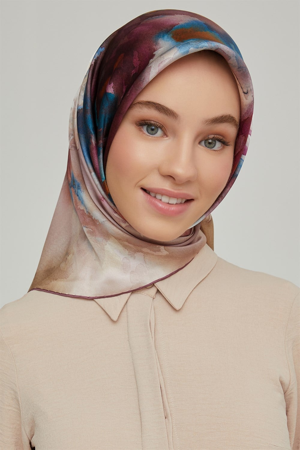 Armine İpek Eşarp 2021/2022 Sonbahar Kış - 8645D-01 - Sura